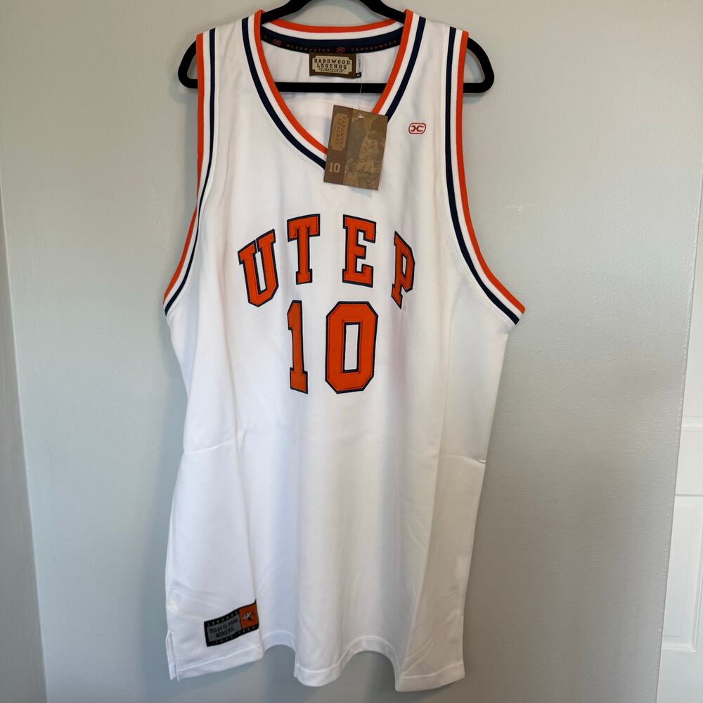 Tim Hardaway UTEP Miners Throwback Jersey NWT Men’s 4XL Vintage NCAA Heat Retro